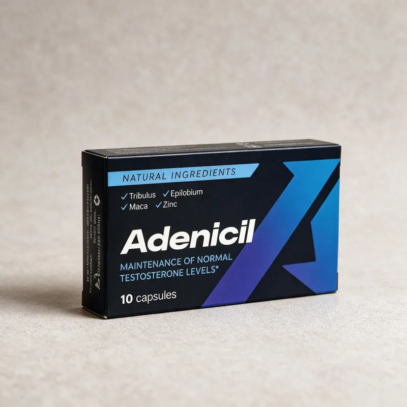 Detailní pohled na balení Adenicil s akční cenou pro Českou republiku