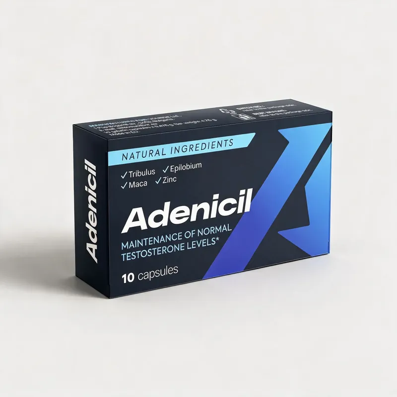 Originální balení doplňku stravy Adenicil